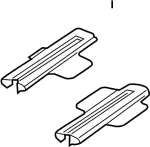 885423JA2A - Body: Rail Cover for Infiniti Image