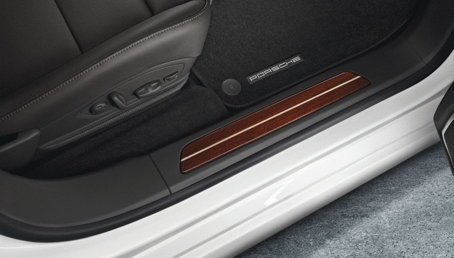 97004480047 - Exterior: 2016 Porsche Panamera - Door Entry Guards In Yachting Mahogany for Porsche: Panamera Image