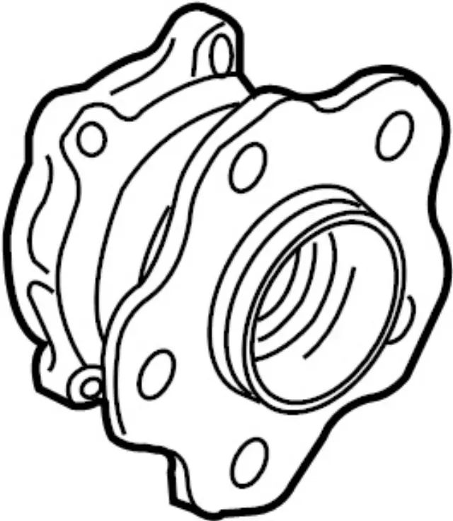 D32024GA0JNW - : Hub Assembly Rear for Infiniti Image