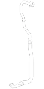 2175000472 - : Oil Line for Mercedes-Benz Image