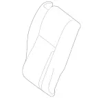 20492080337J95 - : Seat Cover for Mercedes-Benz Image