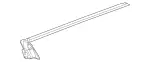 2166700238 - : Sealing Rail for Mercedes-Benz Image