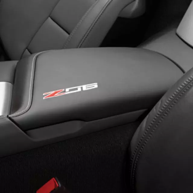 Console Lid, Leather, Z06 Logo - GM (84539776)