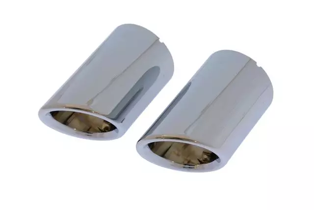 5C6071911 - Exterior: Exhaust Tips - Polished Metal for Volkswagen Image