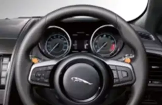 T2R4641PVJ - Interior: Sports Steering Wheel for Jaguar: F-Type Image