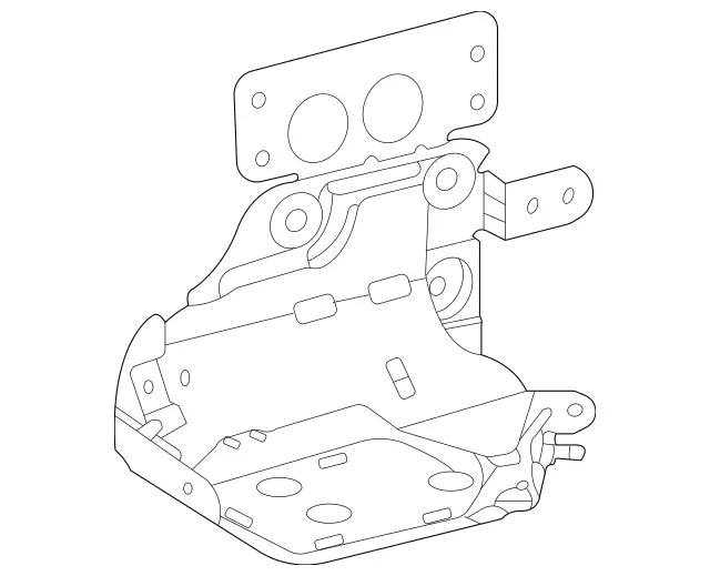 223320630064 - Suspension: Holder for Mercedes-Benz: 350SD, Maybach S580, Maybach S680, S500, S580, S580e, S63 AMG E Performance Image