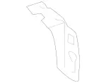2058810114 - Front-End Assembly, Front Panel: Holder for Mercedes-Benz Image