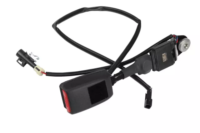 19209038 - : Part# 19209038 Ebony Passenger Seat Belt with Buckle for Hummer: H3, H3T Image