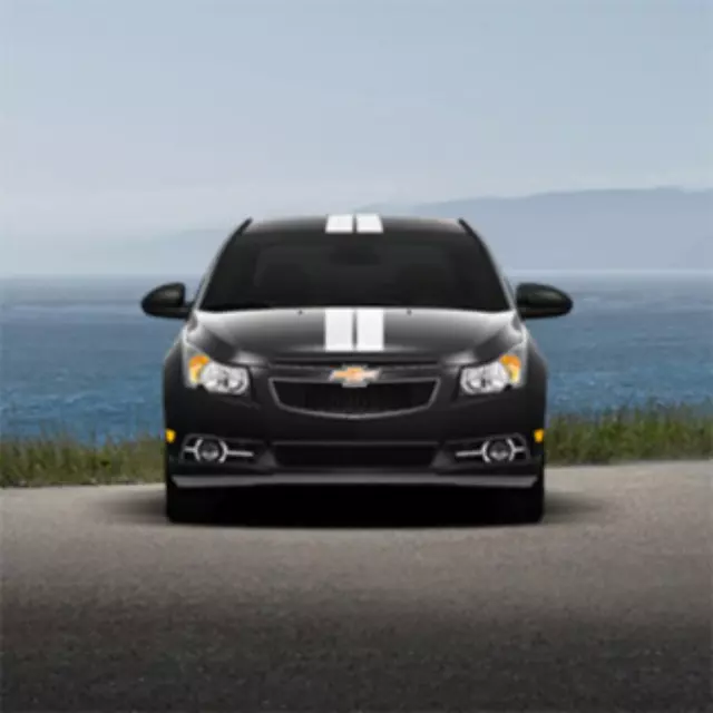 19299158 - Exterior: Graphics, Dual Stripe for Chevrolet: Cruze, Cruze Limited Image