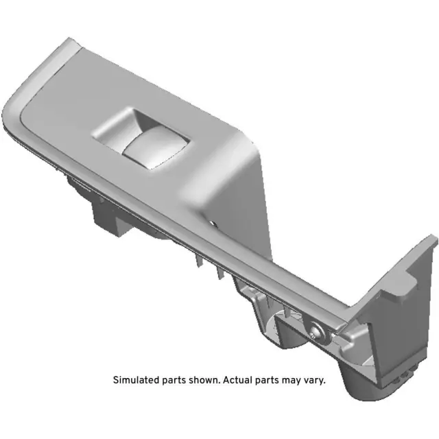 87849935 - Body: Door Switch Trim Panel for Chevrolet: Silverado 1500, Silverado 1500 LTD, Silverado 2500 HD, Silverado 3500 HD | GMC: Sierra 2500 HD Image