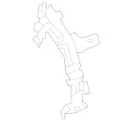 2238318200 - : Seal, Air Duct for Mercedes-Benz: 350SD, Maybach S580, Maybach S680, S500, S580, S580e, S63 AMG E Performance Image