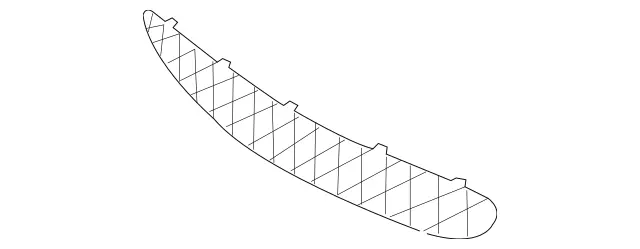 2118851153 - Attachment Parts: Ventilation Grille for Mercedes-Benz: E320, E500, E55 AMG Image image