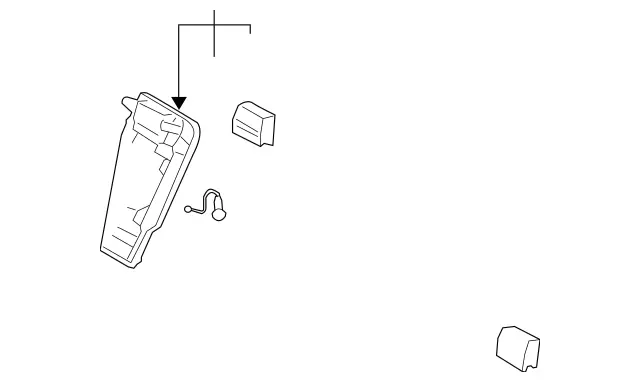 2119200232 - Rear Seat Bench: Backrest Frame for Mercedes-Benz: E320, E500 Image image
