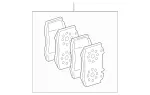 420920490 - : Starpart Disk Brake Pad for Mercedes-Benz Image