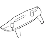 EK4Z18264B82AA - : Striker Cover for Ford: E-Transit, Transit-150, Transit-250, Transit-350, Transit-350 HD Image