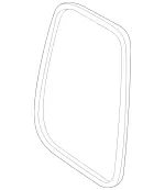 2108262180 - Electrical: Tail Lamp Assembly Gasket for Mercedes-Benz Image