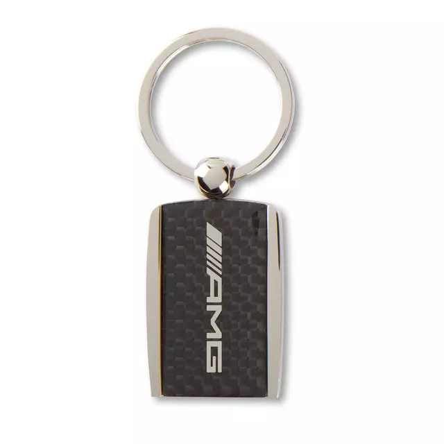 152394300 - : AMG Carbon Fiber Key Chain for Mercedes-Benz Image