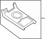 96941AC302 - Body: Finish Plate for Infiniti Image