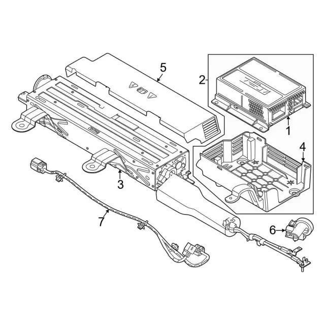 Cover Low Air Pressure Sende - Ford (NL3Z-19G317-D)
