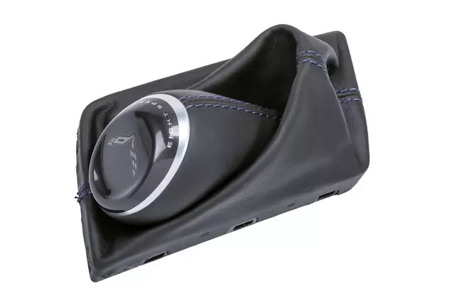 23157555 - : Part# 23157555 Mystique Blue Flash Metallic Automatic Transmission Shift Lever Knob for Chevrolet: Corvette Image