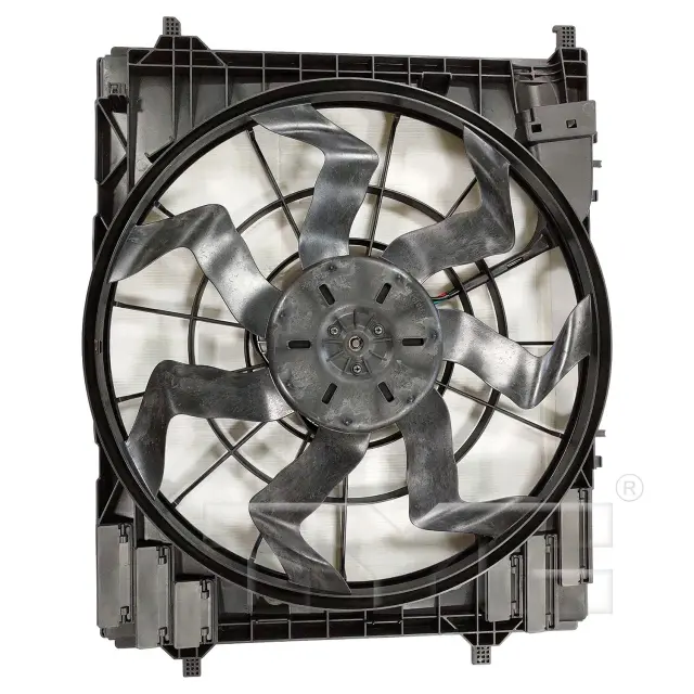 624900 - Cooling Systems: TYC Dual Radiator and Condenser Fan Assembly for TYC Image
