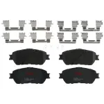 TXC0906 - : TRW PREMIUM BRAKING - CERAMIC BRAKE PAD SET - TXC0906 for TRW Image