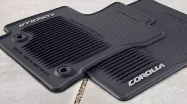 Corolla All Weather Mats Black - Toyota (PT908-02140-20)