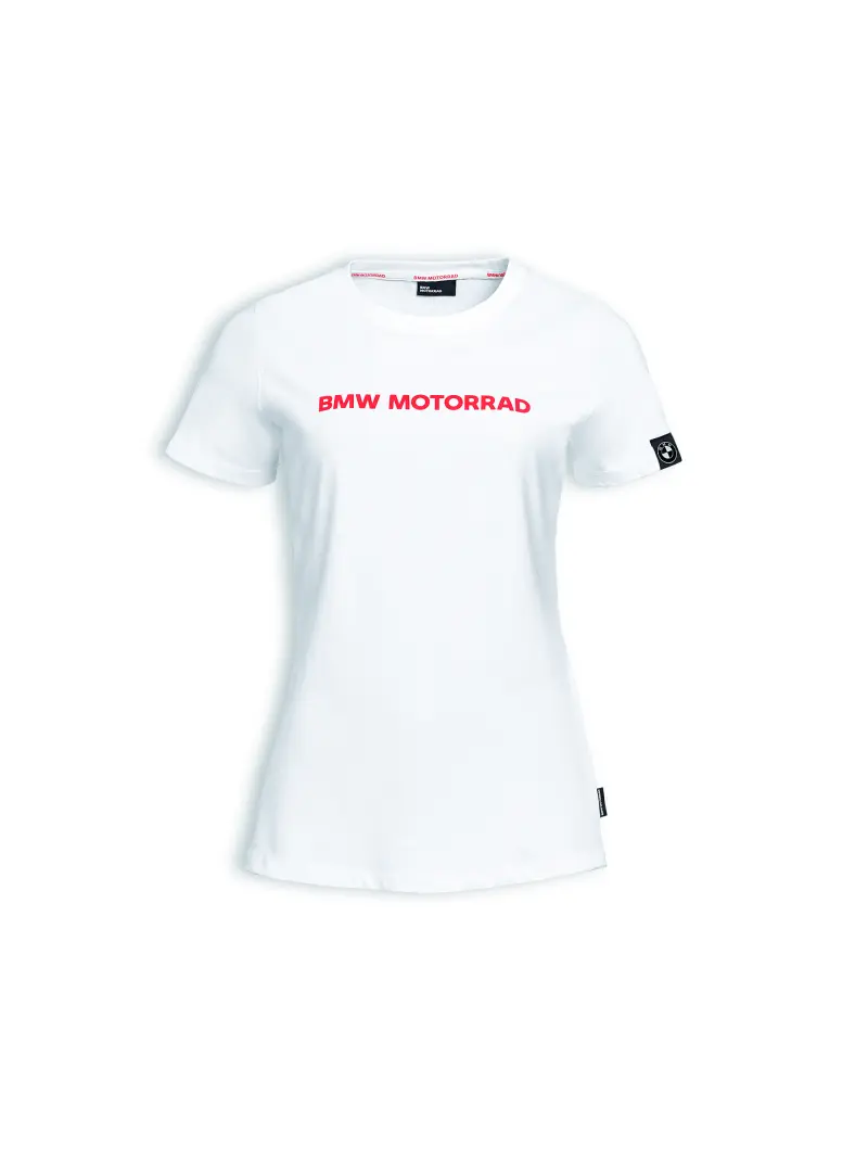 WOMENSTSHIRTBMWMOTORRADWHITE2025 - : Womens BMW Motorrad T-shirt - White for BMW-Motorrad Image