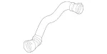 257501290064 - Radiator: Coolant Hose for Mercedes-Benz Image