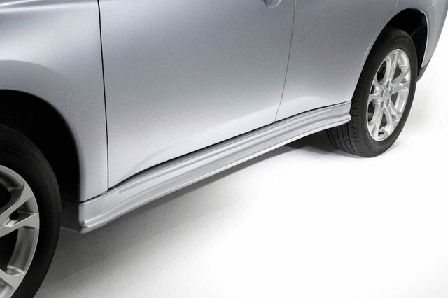 MZ576461EX - Exterior: Side Air Dams - White for Mitsubishi: Outlander Image