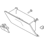 9L3Z1506024AB - Body: Glove Box Assembly for Ford: F-150 Image
