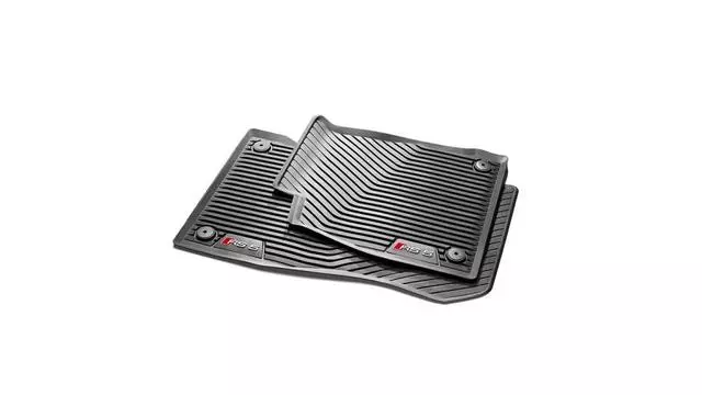 8W6061221041 - Interior: All-Weather Floor Mats - Front for Audi Image