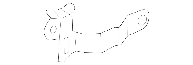 2535014601 - Radiator: Holder for Mercedes-Benz: GLC63 AMG, GLC63 AMG S Image image