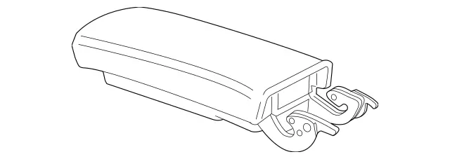 23068016397E80 - Body: Cover for Mercedes-Benz Image