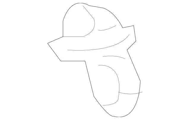 230821005164 - Trunk Lid: Switch for Mercedes-Benz: SL500, SL55 AMG, SL550, SL600, SL63 AMG, SL65 AMG Image