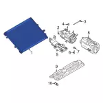 NL3Z19712B - HVAC: Condenser for Ford: F-150 Lightning Image