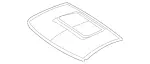 9066570800 - Body: Roof Panel for Mercedes-Benz: Sprinter 1500, Sprinter 2500, Sprinter 3500, Sprinter 3500XD, Sprinter 4500 Image