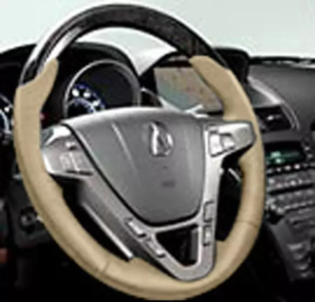 8U97STX231 - Interior: Wood-Grain Steering Wheel for Acura Image