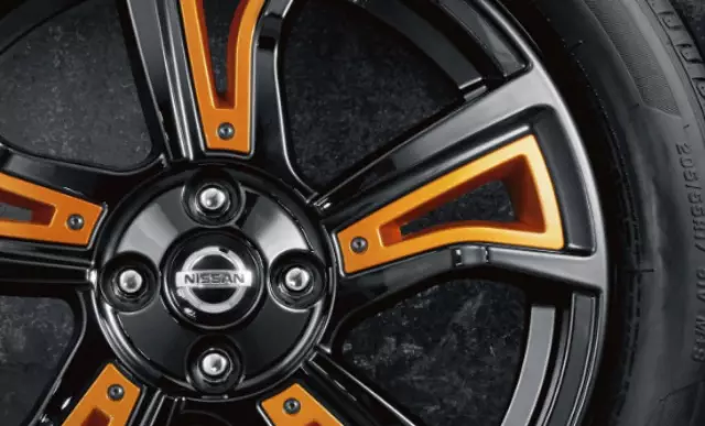 T99G85RL3JORANGE - Wheels: Wheel, Inserts - Orange for Nissan: Kicks Image