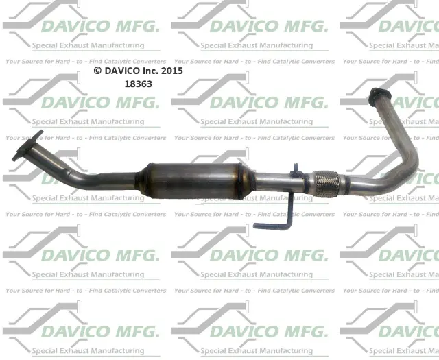 18363 - Exhaust: Direct Fit Catalytic Converter for DAVICO CONVERTERS Image