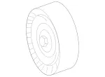 1562020819 - : Guide Pulley for Mercedes-Benz Image