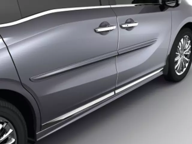 8P05THR151 - Body: Body Side Moldings - Pacific Pewter Metallic for Honda: Odyssey Image