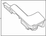 165546KA0A - : Air Inlet Duct for Infiniti Image