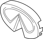 62889F6600 - Body: Ornament for INFINITI: M30 Image