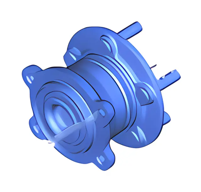 CV6Z1104H - Brakes: Wheel Bearing And Hub Assembly for Ford Image