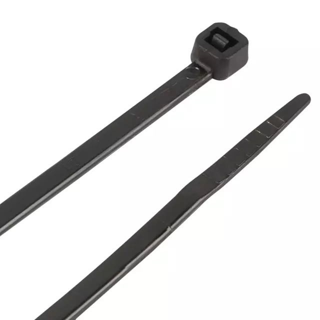 W2905 - : 100 Pc Black Cable Ties. 5.5" Length. Tensile Strength 40 Lbs. Resalable Bag. for Performance Tool Image