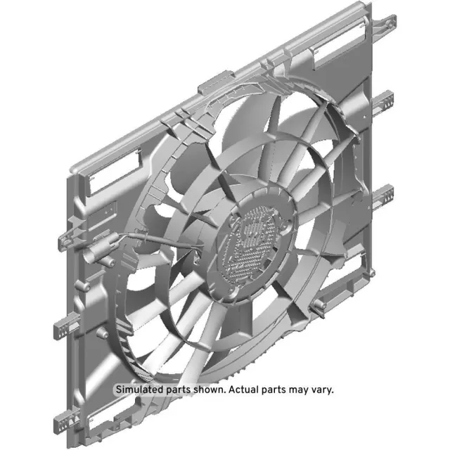 84897501 - Cooling System: Fan Assembly for Cadillac: XT4 Image
