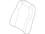 DG1Z5464416JB - Body: Seat Back Cover for Ford: Taurus Image