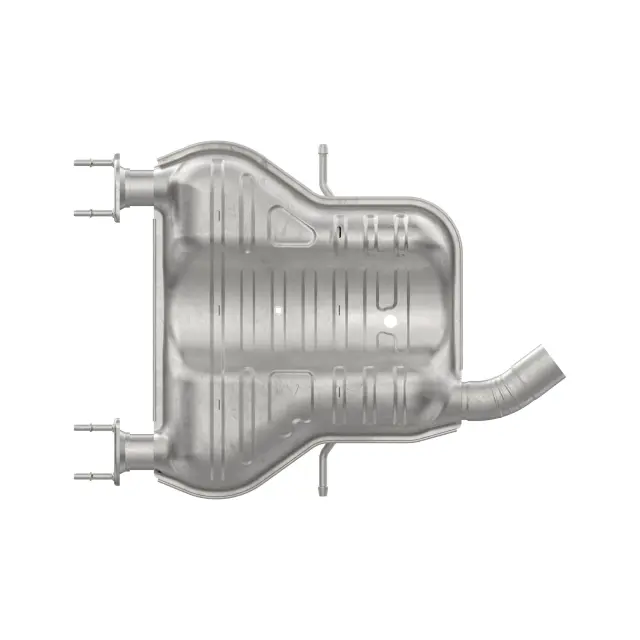53977 - Exhaust: Quiet-Flow SS Direct Fit Exhaust Muffler Assembly 2.5" Outlet (ID) for Walker Exhaust Image