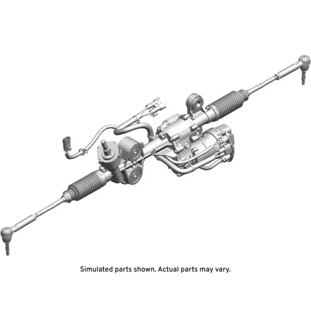19417838 - : Electric Belt Drive Rack and Pinion Steering Gear, Remanufactured for GM Image